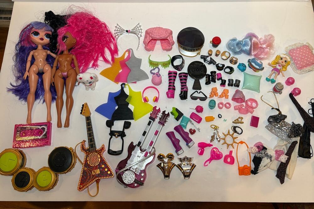 Lot LOL Surprise & OMG Dolls & Accessories Instruments Clothes Shoes Hair